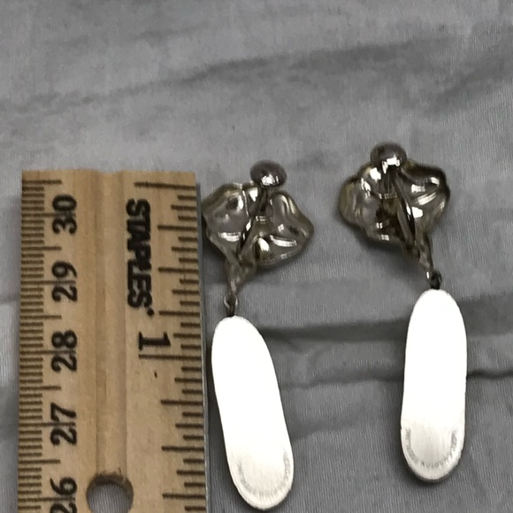 Vintage 1950's Sterling Reed & Barton Ballet Shoes Brooch Pin and Earrings Set - Picture 12 of 12